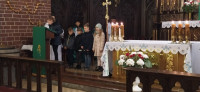 19.11.2023 r.  Poświęcenie książeczek dla dzieci przygotowujących się do przyjęcia I Komunii Świętej