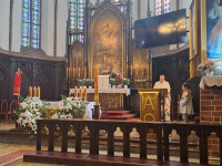 21.04.2024 r.  Poświęcenie obrazu błogosławionej rodziny Ulmów