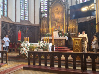 21.04.2024 r.  Poświęcenie obrazu błogosławionej rodziny Ulmów