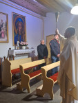 21.04.2024 r.  Poświęcenie obrazu błogosławionej rodziny Ulmów