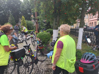 30.06.2024 r.  - Msza Św. na pożegnanie pielgrzymów XVIII Rowerowej Pielgrzymki z Mieszkowic do Częstochowy