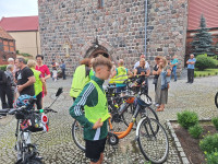 30.06.2024 r.  - Msza Św. na pożegnanie pielgrzymów XVIII Rowerowej Pielgrzymki z Mieszkowic do Częstochowy