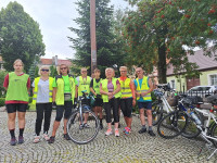 30.06.2024 r.  - Msza Św. na pożegnanie pielgrzymów XVIII Rowerowej Pielgrzymki z Mieszkowic do Częstochowy