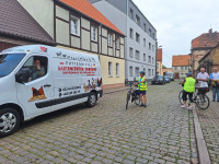 30.06.2024 r.  - Msza Św. na pożegnanie pielgrzymów XVIII Rowerowej Pielgrzymki z Mieszkowic do Częstochowy