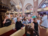 08.09.2024 r. - Mszy Świętej z  poświęceniem tornistrów i przyborów szkolnych.