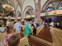 08.09.2024 r. - Mszy Świętej z  poświęceniem tornistrów i przyborów szkolnych.