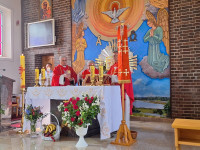 08.06.2025 r. Zakończenie Misji Świętych, Poświęcenie Krzyża i Msza Odpustowa