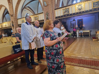25.07.2025 r.  8 Rocznica Święceń kapłańskich ks. Dawida i poświęcenie pojazdów