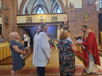 25.07.2025 r.  8 Rocznica Święceń kapłańskich ks. Dawida i poświęcenie pojazdów