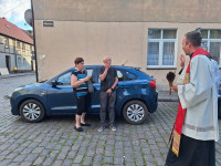 25.07.2025 r.  8 Rocznica Święceń kapłańskich ks. Dawida i poświęcenie pojazdów
