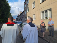 25.07.2025 r.  8 Rocznica Święceń kapłańskich ks. Dawida i poświęcenie pojazdów