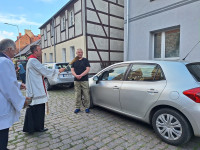 25.07.2025 r.  8 Rocznica Święceń kapłańskich ks. Dawida i poświęcenie pojazdów