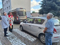 25.07.2025 r.  8 Rocznica Święceń kapłańskich ks. Dawida i poświęcenie pojazdów