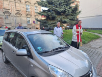 25.07.2025 r.  8 Rocznica Święceń kapłańskich ks. Dawida i poświęcenie pojazdów