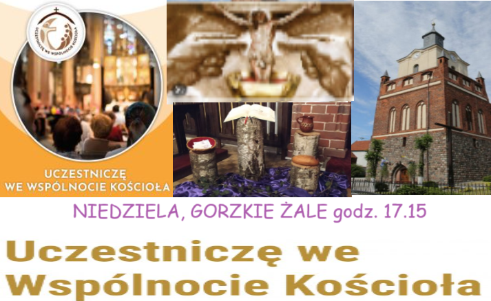 W Niedzielę Palmową Gorzkie Żale z kazaniem pasyjnym o g. 17.15