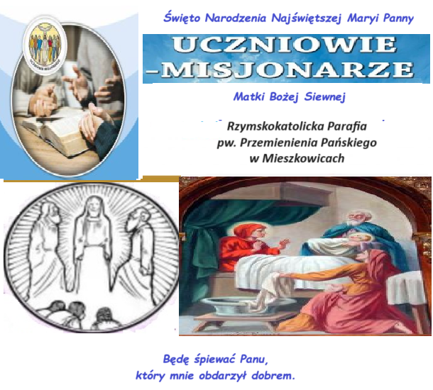 08.09.2026 r. Święto Narodzenia NMP